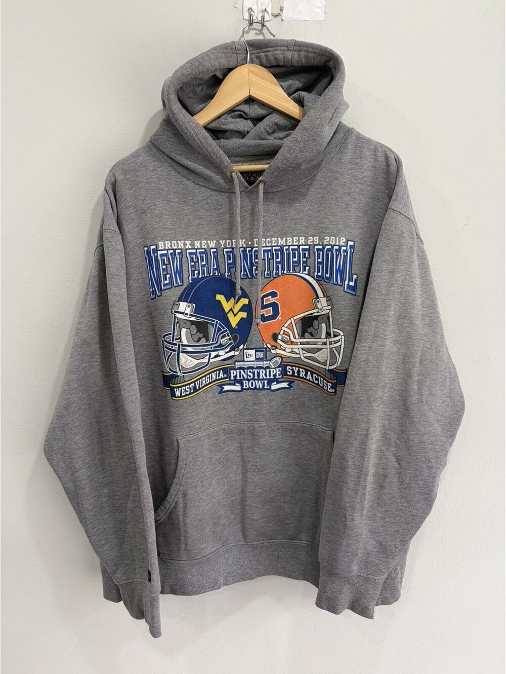 Vintage Y2K West Virginia Syracuse Hoodie sweater xxl